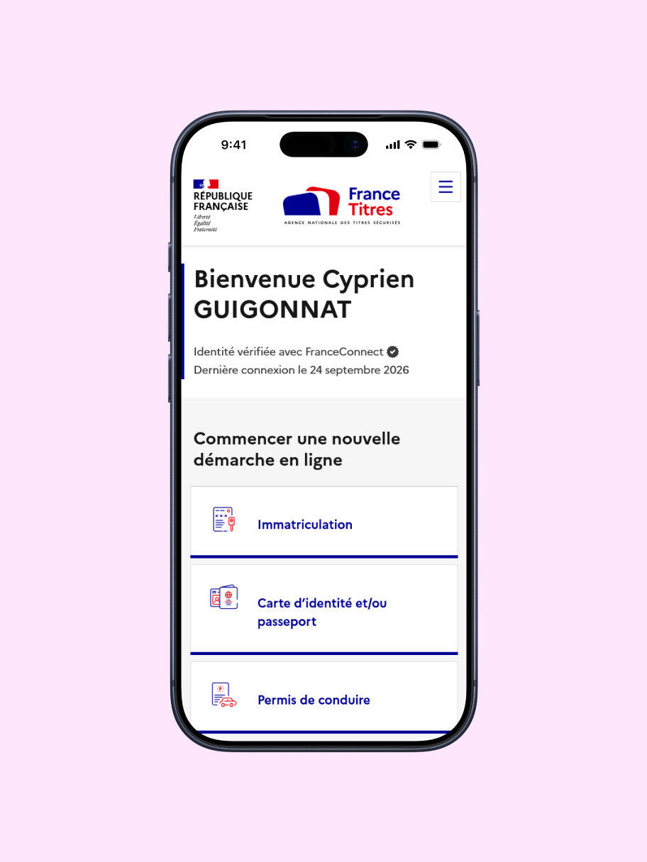 Interface mobile Infomaniak Calendar présentée dans un téléphone